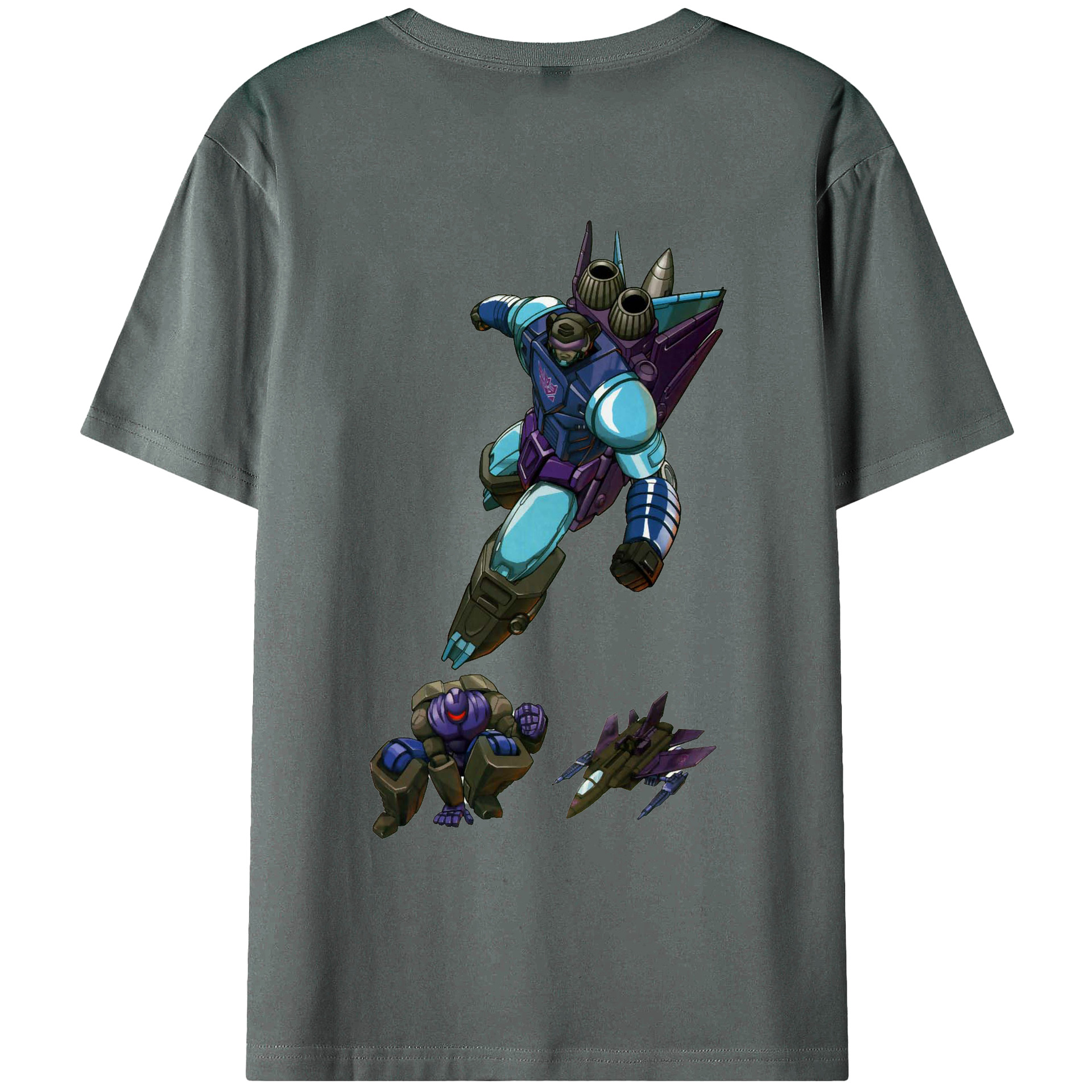 （画像用）  綿100％ メンズ半袖Tシャツ（バックプリント） 通気性